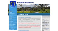 Desktop Screenshot of ferreyres.ch