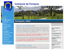Tablet Screenshot of ferreyres.ch